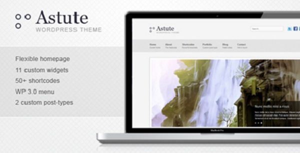 Product picture Astute - Creative Business & Portfolio Theme